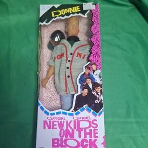 New Kids on the Block Donnie Doll NKOTB Figurine RARE in Box Never Opened
